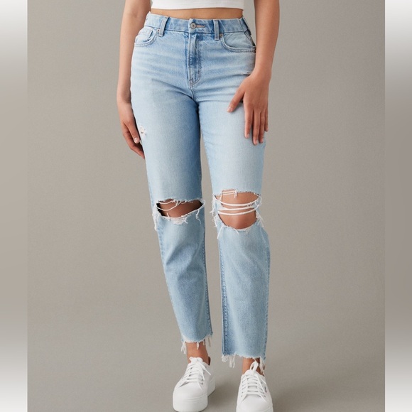 American Eagle Outfitters Denim - American Eagle Outfitters Light Blue Denim Jeans